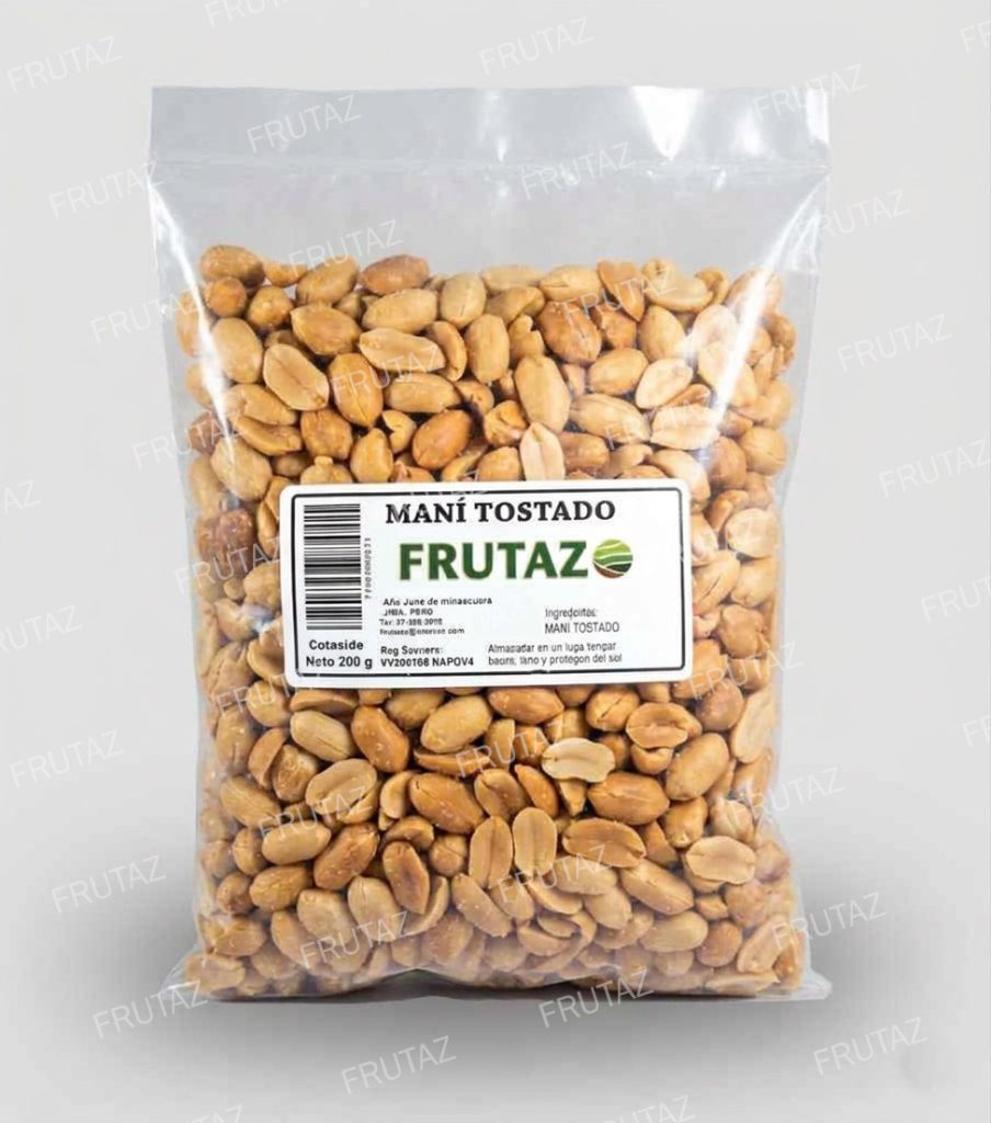 manÍ tostado 200 gr